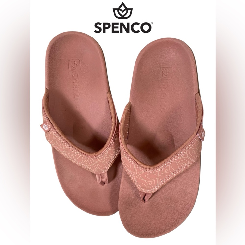 🌺SPENCO Pink Flip Flop Sandals